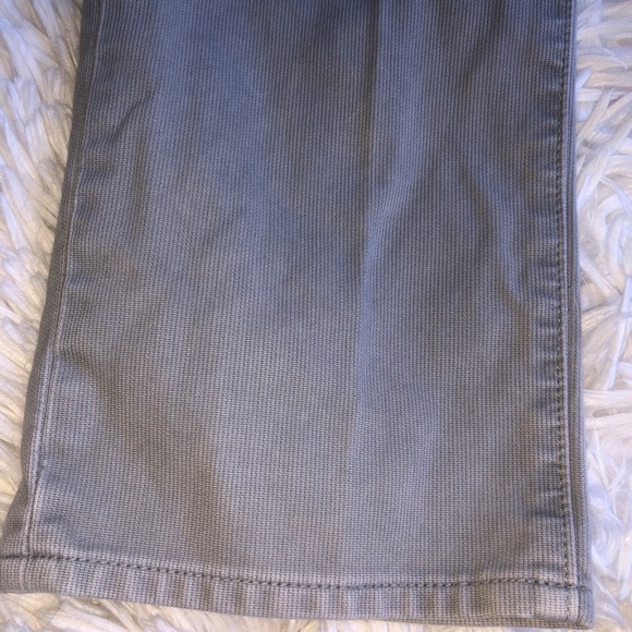 Vintage Gap 1969 Jeans Mens 33x32 Slim Fit Dolphin Grey Ribbed 100% Cotton - Picture 4 of 10